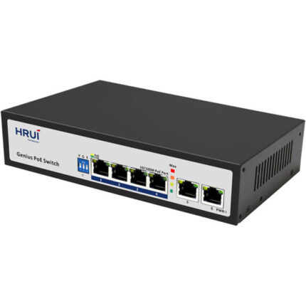 سوئیچ POE اچ ار یو ای HRUI HR100-AF-42N