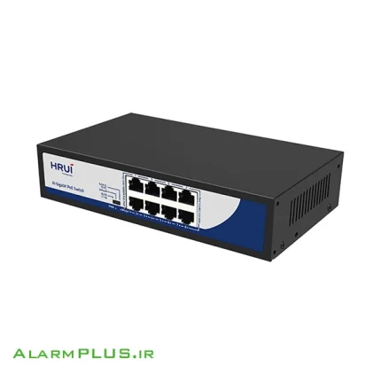 سوئیچ PoE مدل HR900-AXG-80N-120 آچ آر یو آی