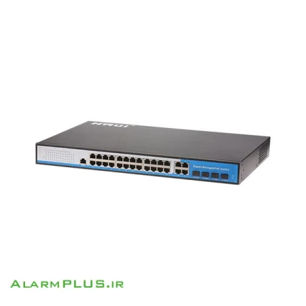 سوئیچ مدیریتی PoE گیگ مدل HR-AFGM-2444S-400 اچ آر یو آی