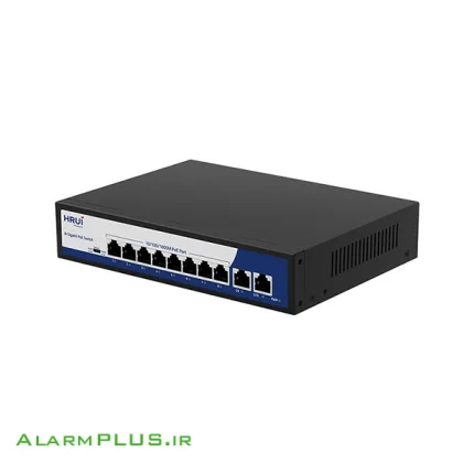 سوئیچ PoE گیگ مدل HR900-AFG-82N اچ آر یو آی