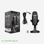 میکروفون با سیم گیمینگ مدل Blue Microphone Yeti Nano Black لاجیتک