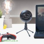 میکروفون با سیم گیمینگ مدل Blue Microphone Snowball iCE Black لاجیتک