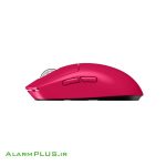 موس بی سیم گیمینگ مدل GPro X Superlight Magenta لاجیتک