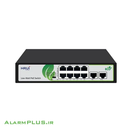 سوئیچ PoE شبکه اچ آر یو آی ۸ پورت مدل HR902-AF-82GN